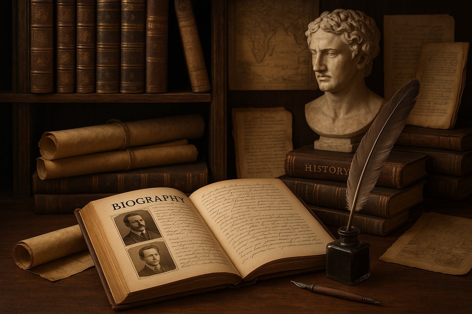 سيرة وتاريخ ودراسات Bio, History & Thought