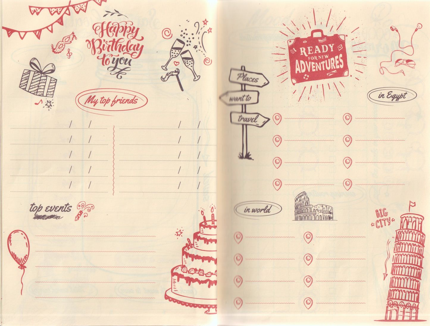 Notebook Love is in the air دفتر نوتة