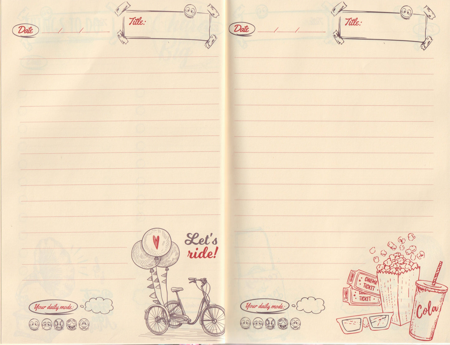 Notebook Enjoy your life دفتر نوتة